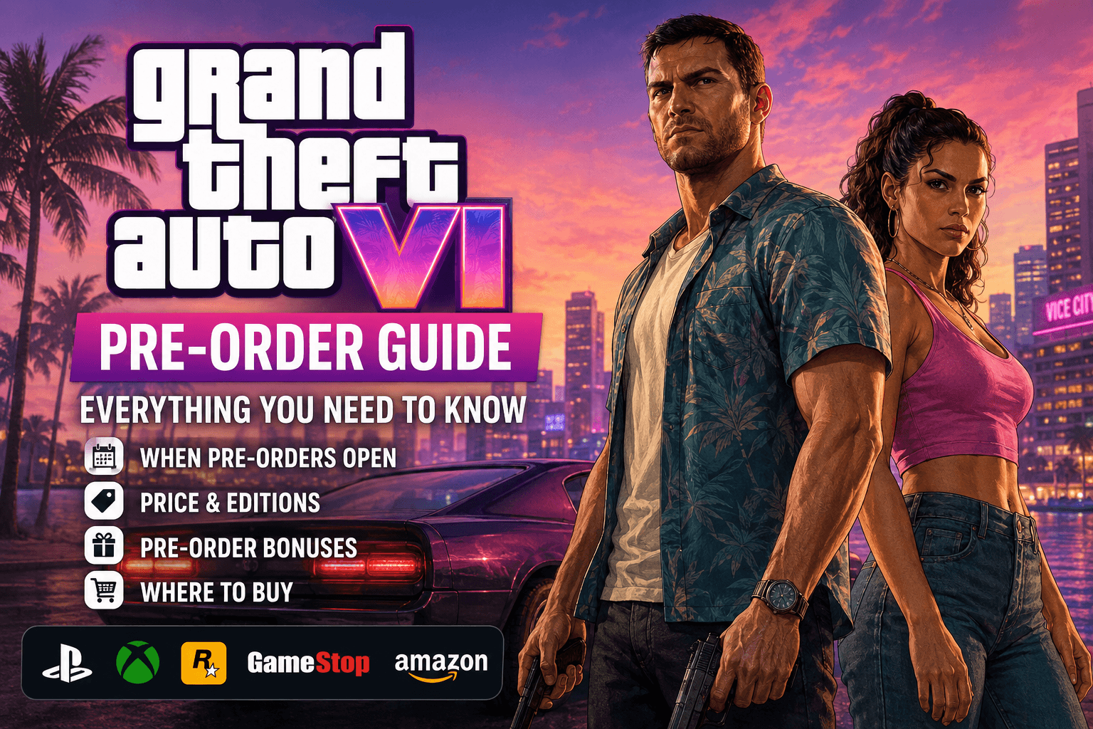 GTA 6 Pre-Order Guide: When It Opens, What to Expect, and Where to Buy